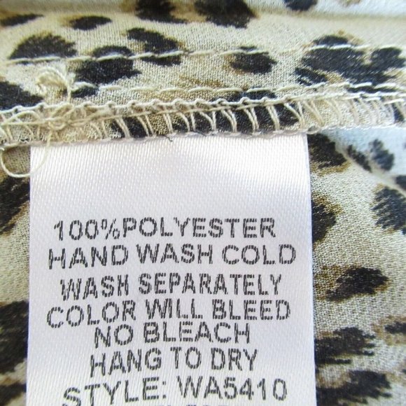 Umgee Kimono Cardigan Leopard Ruffle Bell Sleeve Plus Size Swim Suit Cover Up - Picture 8 of 9